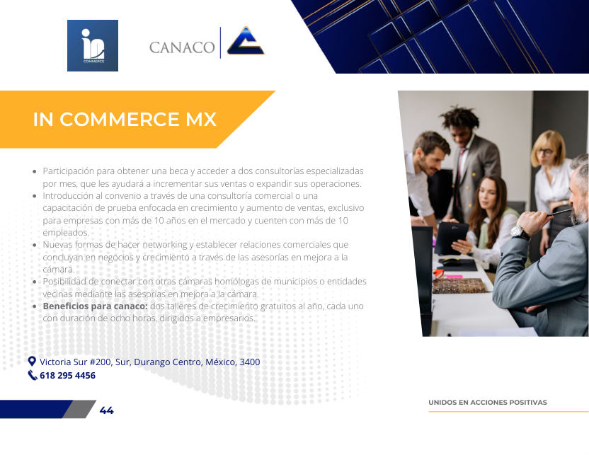 Ficha original de IN COMMERCE MX