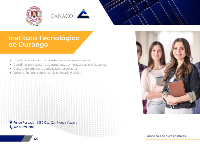 Ficha original de Instituto Tecnológico de Durango