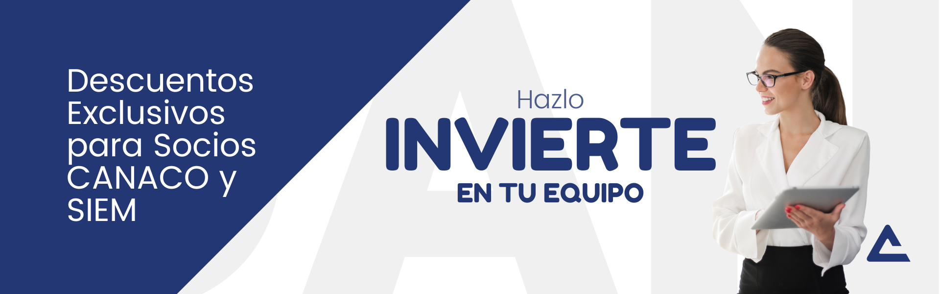Descuentos exclusivos para socios CANACO y SIEM: invierte en tu equipo
